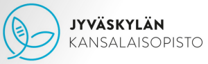 Jyväskylän kansalaisopiston logo tekstillä