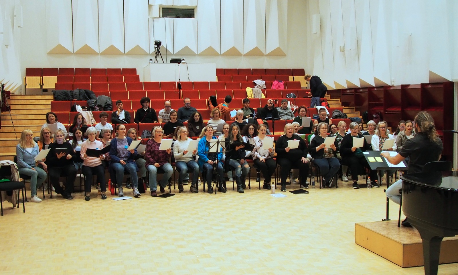 Harjoitus tekee konsertin